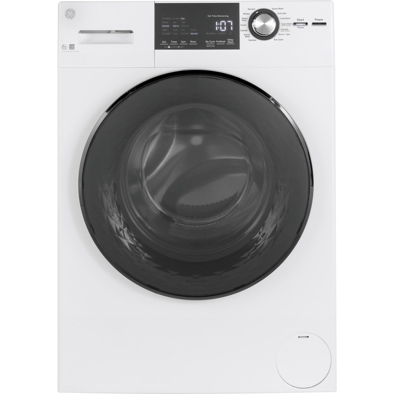 GE Appliances GE® 24" 2.4 Cu. Ft. ENERGY STAR® Front Load Washer with